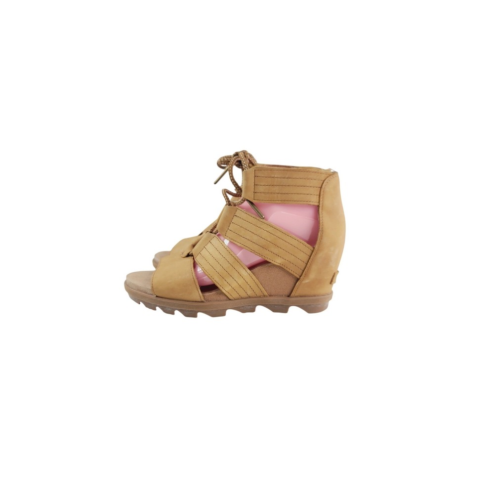 Sorel Comfortable, lightweight,‎ adjustable Casual Wedges, Women's Size 9 Tan